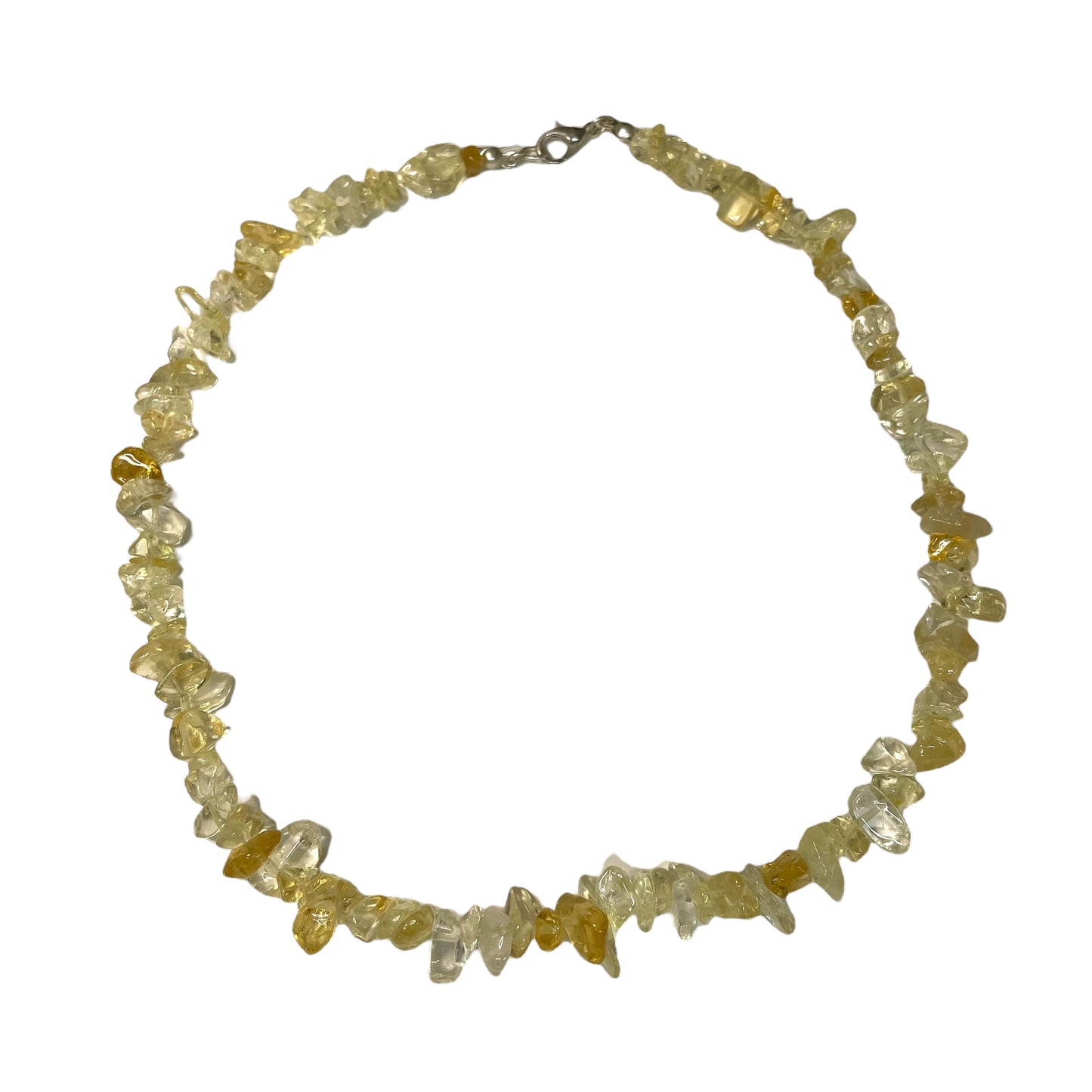 Citrine Crystal Chip Necklace