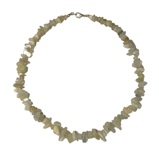 Moonstone Crystal Chip Necklace