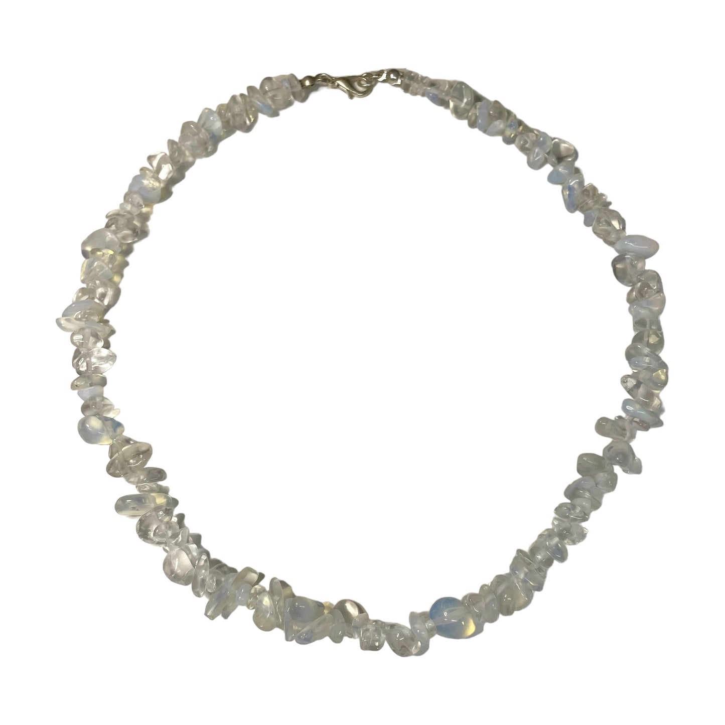 Clear Quartz Crystal Chip Necklace