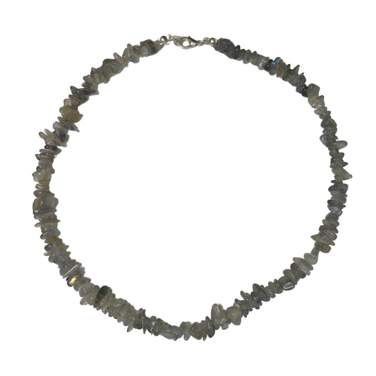 Labradorite Crystal Chip Necklace