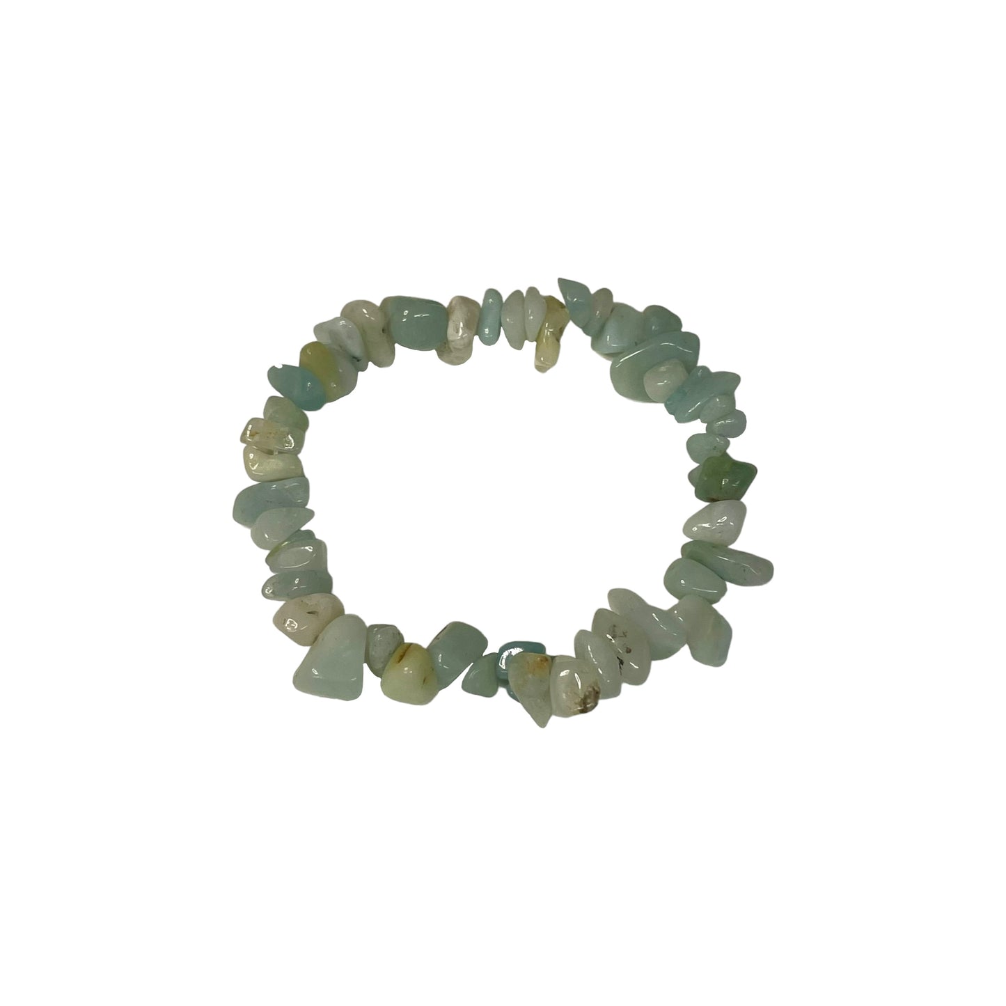 Amazonite Crystal Chip Bracelet