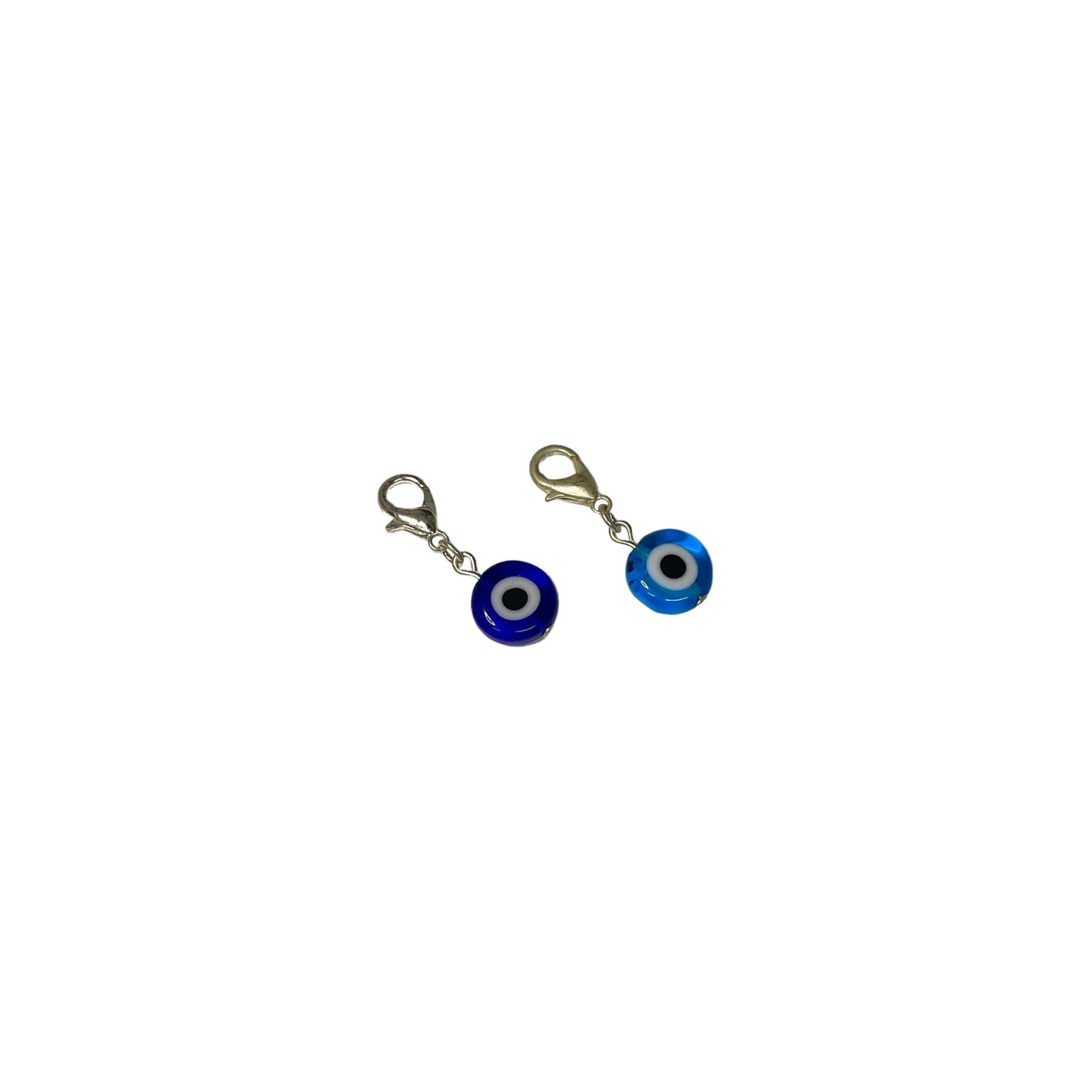 Evil Eye 10mm Bead Keychain Set