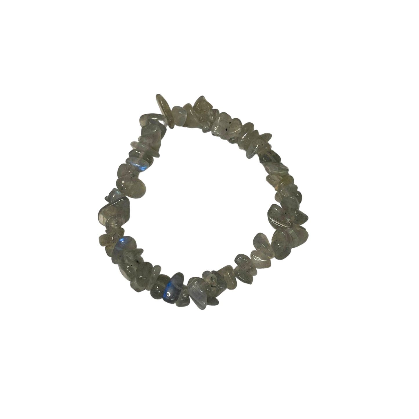 Labradorite Crystal Chip Bracelet